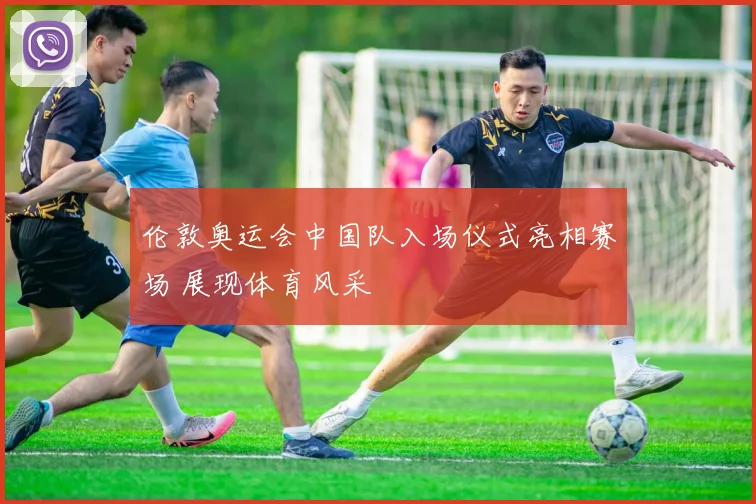 伦敦奥运会中国队入场仪式亮相赛场 展现体育风采